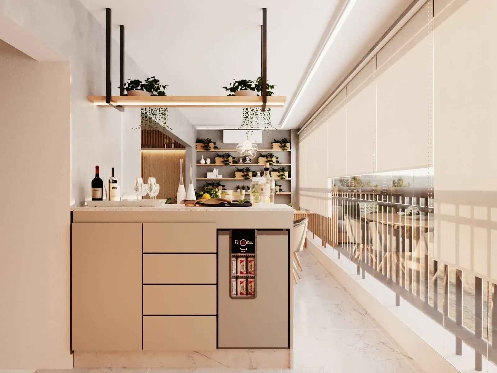 Nafh Arquitetura - Varanda gourmet em São Paulo