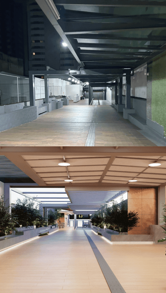 Transformação na Arquitetura — Antes e Depois 3